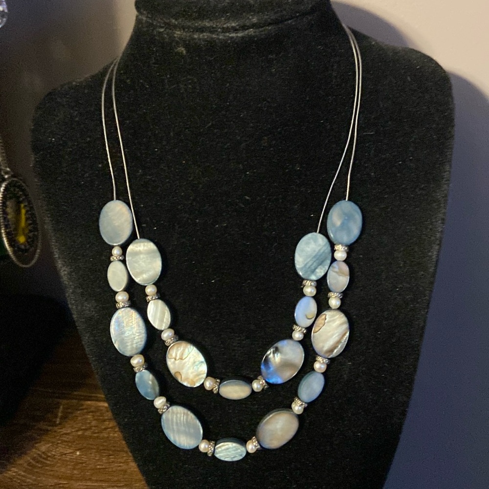 Two tiered necklace